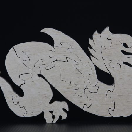 Large dragon jigsaw product