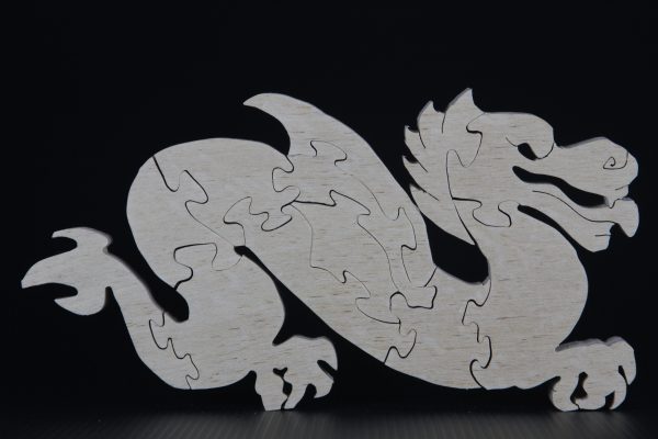 Large dragon jigsaw product