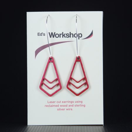 Simple geometric drop earrings product