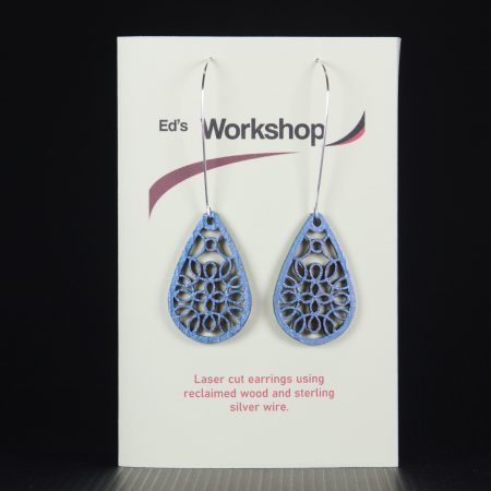 Ornate teardrop earrings product