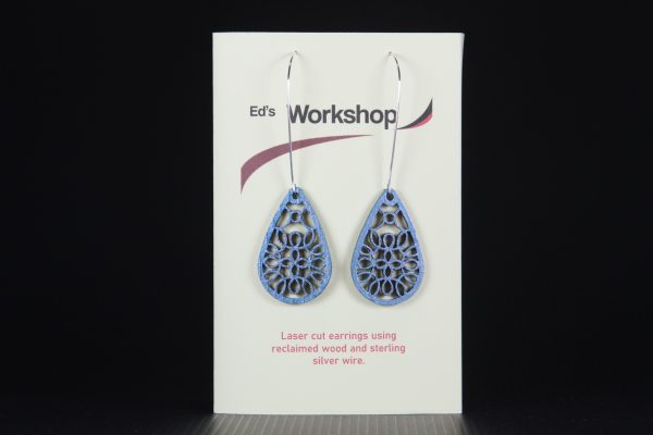 Ornate teardrop earrings product